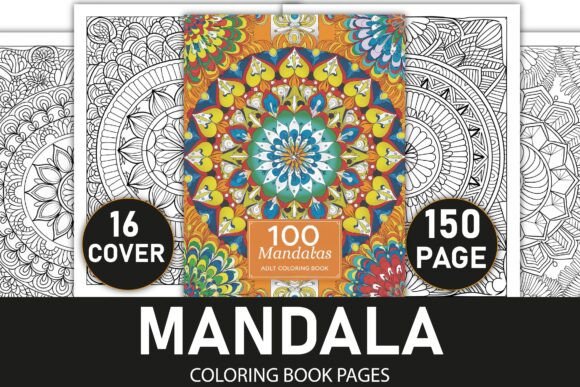 Download Relaxing Mandalas: Adult Coloring Book - Relaxing mandalas Collection