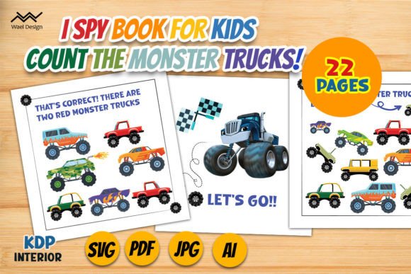 Download KDP Kids Interior ⋆ I Spy Activity Book - Kdp kids Collection